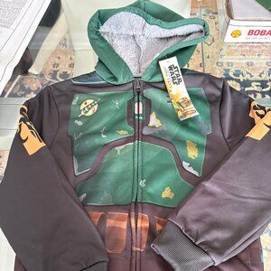 STAR WARS The Book of Boba Fett Boys (10-12) Sherpa Fleece Hoodie